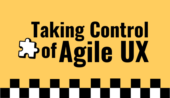 Taking Control of Agile UX intensive banner